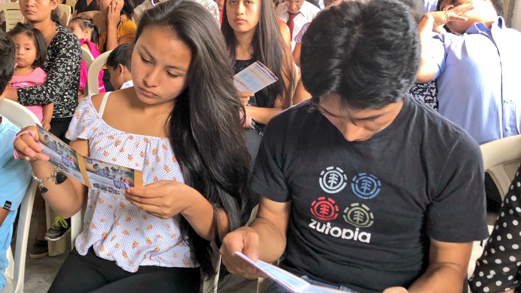 AdventistasUPN's tweet photo. En todas las iglesias del norte del Perú 🇵🇪 todos los miembros se suscriben al plan #Mana2018 para fortalecer el estudio diario de la Biblia. #MetasCRM #ConvencionES 🙏🏽 https://t.co/kgvX6G4Xil