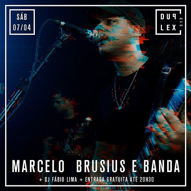 duplex312's tweet photo. MARCELO BRUSIUS E BANDA voltam a embalar a noite do Duplex 312.

DJ FÁBIO LIMA na mesa e entrada gratuita até às 20h30.

#VemProDuplex https://t.co/aC7mVdEjCI https://t.co/ZTuiljlxEg