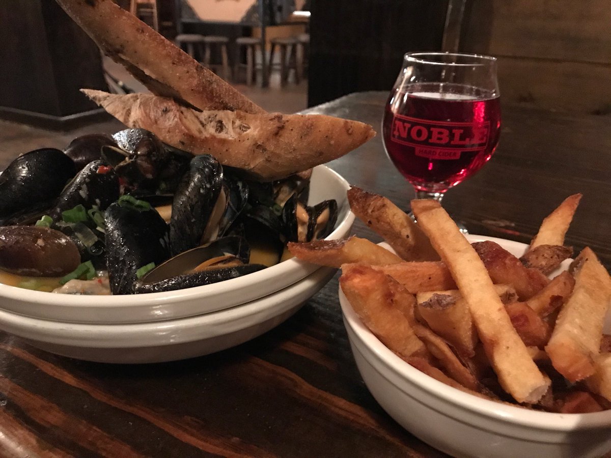 It’s always a great day for lunch <a href="/jackofthewood/">Jack of the Wood</a>, enjoy a bowl of mussels with our hand cut fries and a bard noble cider.