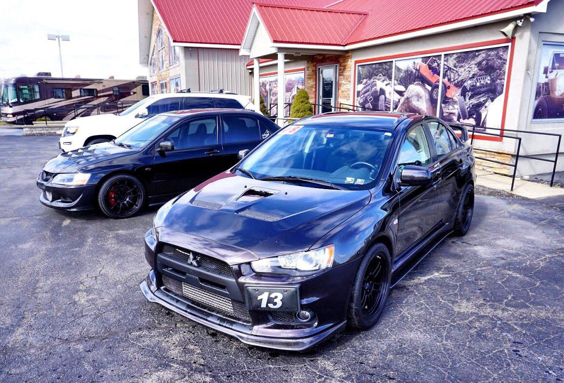 NFIEmpire's tweet photo. Mitsubishi Lancer Evo MR &amp; Evo GSR with a mile long list of goodies! 

Learn More: https://t.co/yDZEdcMvaa

#evo #mitsubishi #lancer #evomr #evogsr #nfiempire https://t.co/DrD6lVSSO1