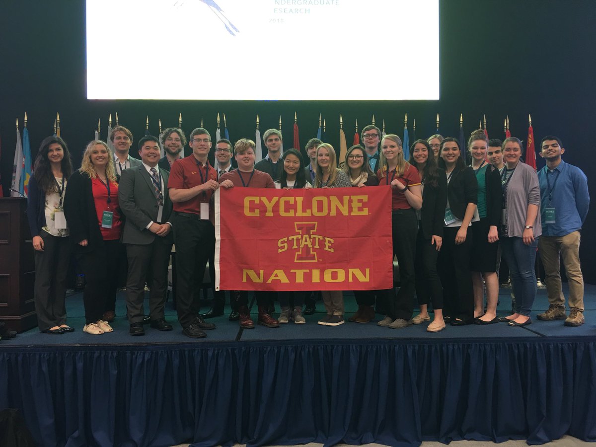 ben_dralle's tweet photo. Thanks to @NCUR2018 and @UCOBronchos for a great conference experience - #NCUR2018 was incredibly well organized, and the quality (and quantity) of research presentations was tremendous as well. If you’re ever in Iowa, make sure to stop by Ames and say hi! https://t.co/2ow1s5h3pC