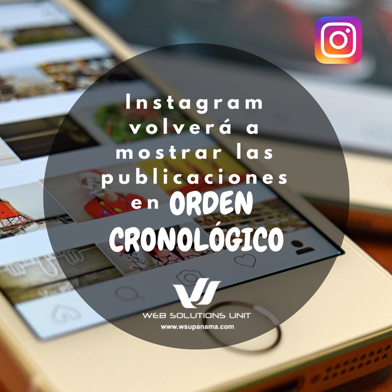 WSUPanama's tweet photo. Instagram anunció cambios en su 'feed' de publicaciones que harán que los 'posts' más recientes aparezcan, nuevamente, en los primeros lugares del muro. ► 
https://t.co/SdRtNxEhDR https://t.co/6rmYX3rROe