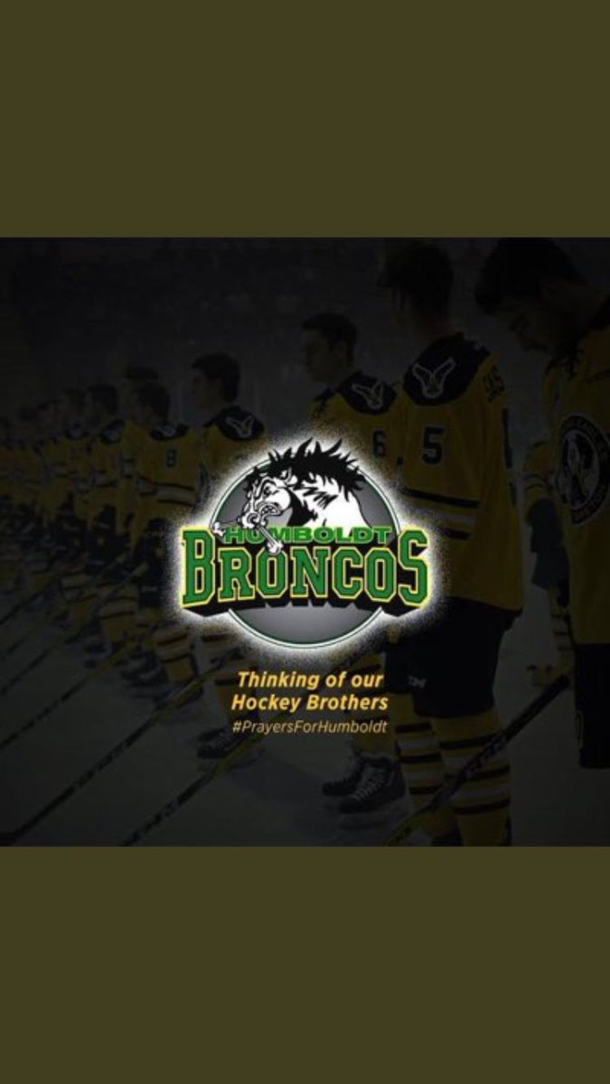 Mattanthony96's tweet photo. Thoughts and prayers go out to the families and to the entire community of Humboldt. Words cannot express how devastating this tragedy is. The entire hockey world aches right now. https://t.co/gYM7dmGO0f