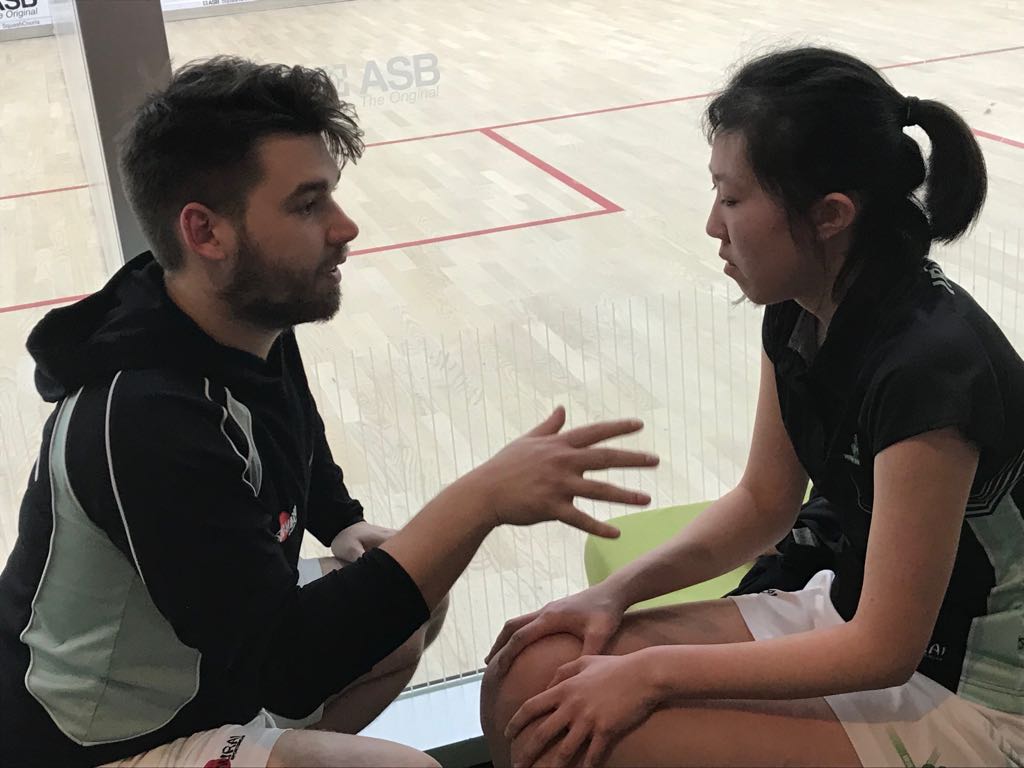 Squash_Ireland's tweet photo. Awesome win by Brenda Li, saved 3 match balls to win 12-10 in the 5th 👏🏼 great support from the rest of team Ireland! https://t.co/cEdiA3kOD6