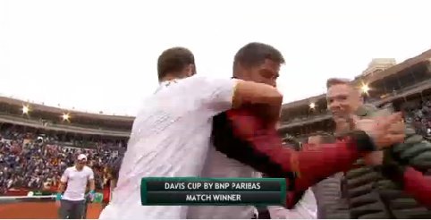 livetennis's tweet image. Remarkable scenes in Valencia as Tim #Puetz and Jan-Lennard #Struff beat Feliciano #Lopez and Marc #Lopez 6-3 6-4 3-6 6-7 7-5 to give Germany the 2-1 lead over Spain!

#Zverev vs #Nadal to come tomorrow!
