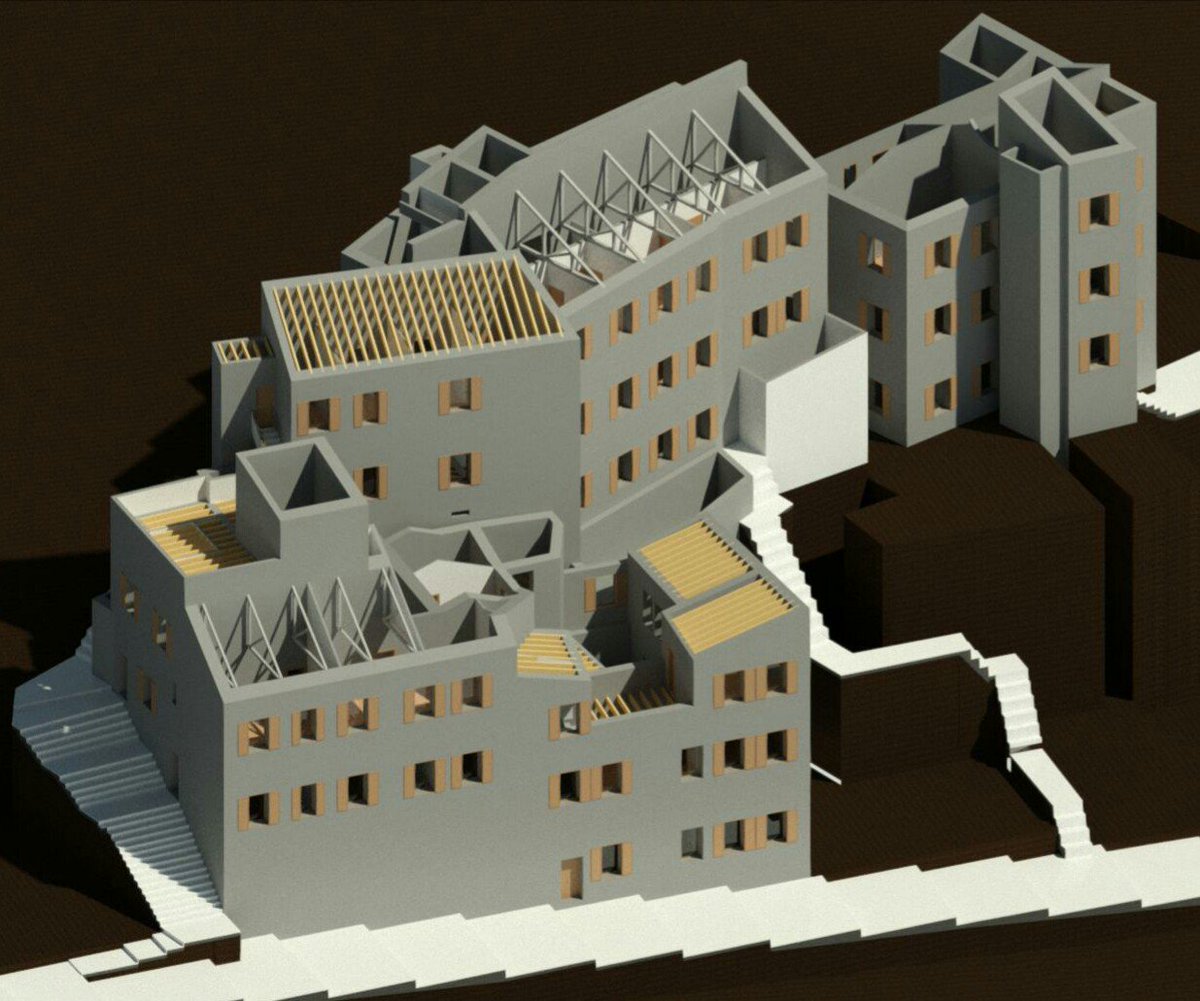 #Revit #Modeling #arquitectura #estructura #cerchas #TFM
