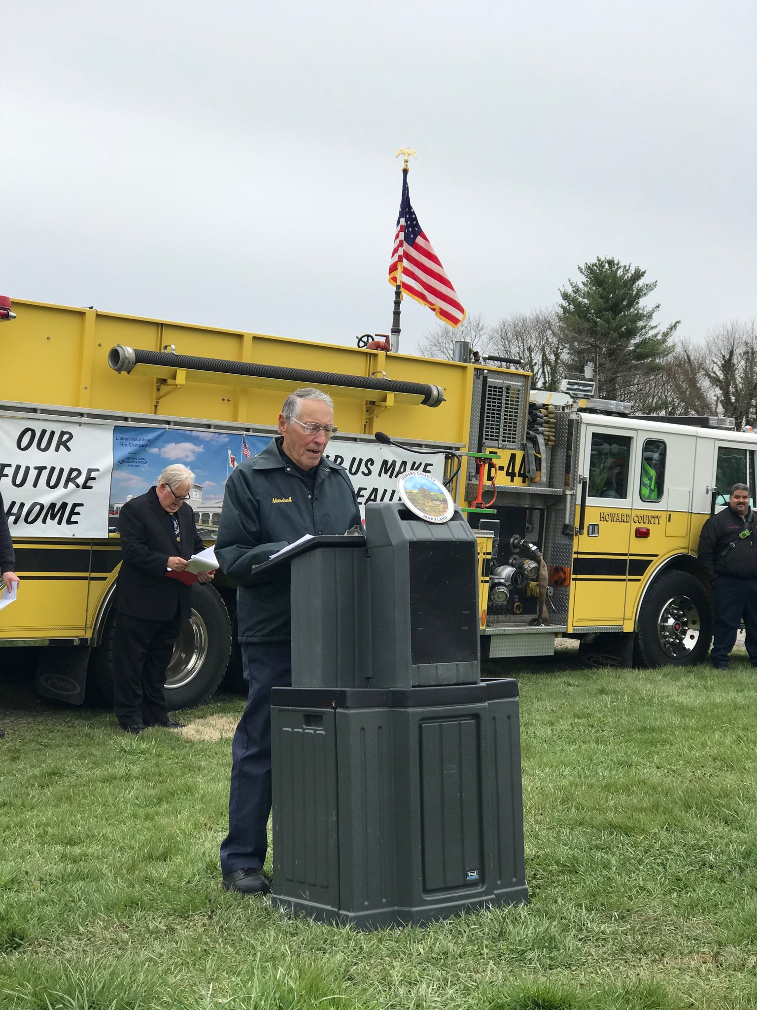 Howard Co Fire & EMS on Twitter "Marshall Fleming a 65year member