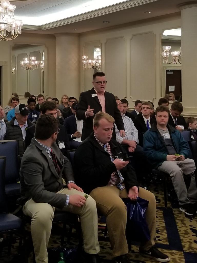keaveneys's tweet photo. The GOAT @jonbachura laying down the market rules at @YALiberty St. Louis summit. Can't  #MakeLibertyWin without making markets free.Make sure to check out @YE_National https://t.co/QYc5eqVZ5E