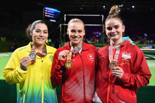 ParkWrekin's tweet photo. Fantastic Day 2 at the Commonwealth Games &amp; 2 great performances from #TeamEngland @AliceKinsella16 @Kelly_Simm! Big well done also goes to #TeamWales &amp; #teamscotland2018 for some fab routines! #GoldCoast2018 #2018Commonwealthgames #GC2018 gymnastics https://t.co/c3jjN1TdGa