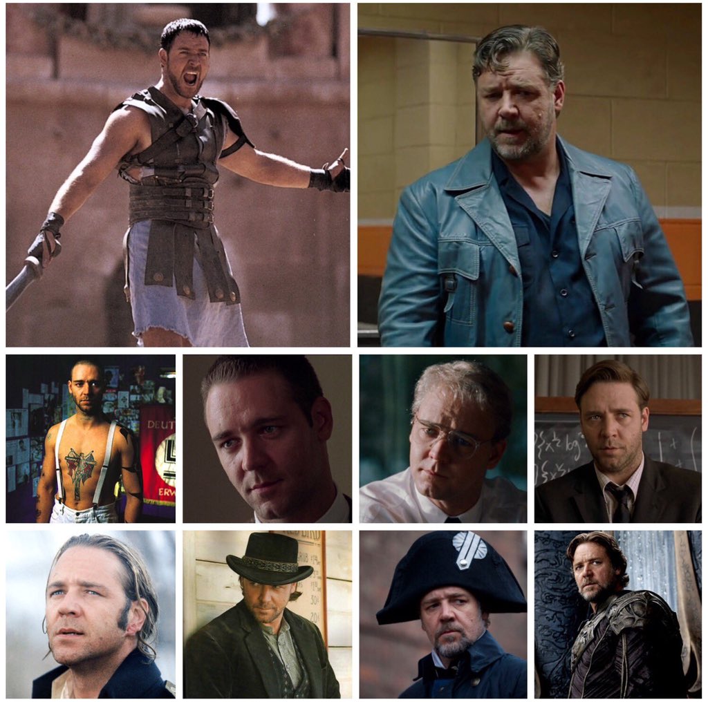 Happy birthday to Russell Crowe (b.1964). Which of his performances is your favourite?  