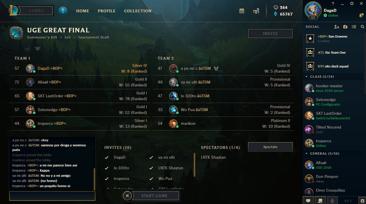 LaTostadaPirata's tweet photo. En breves comenzamos la final de lol en #UGEIII!!!! GO BAN DRAVEN!!! https://t.co/wDCRRF9wBL https://t.co/UaV4zVqhBo