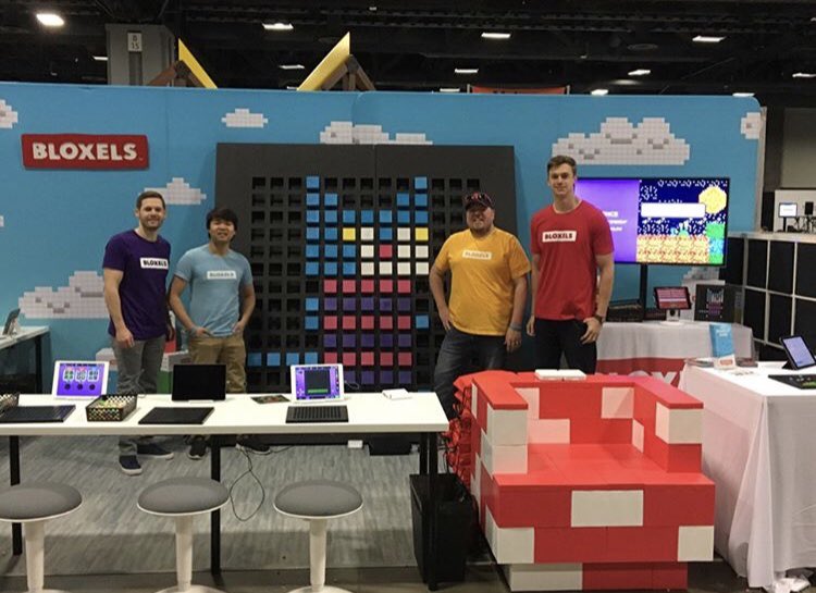 bloxels's tweet photo. Weโre here at #USASEF! Build video games with us at booth 1943! #scifest #education #BloxelsEDU ๐ฎ๐พ๐คฉ๐ฝ https://t.co/9ssqo7yUQW