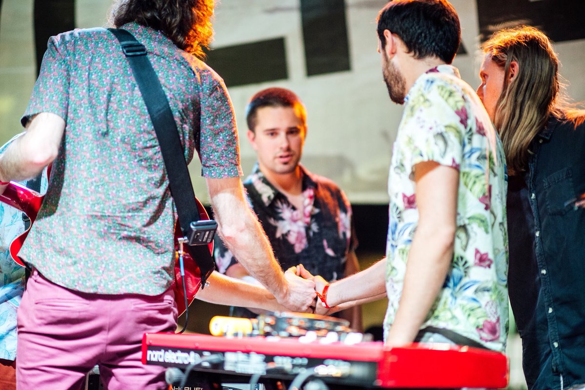 TODAY IS THE DAY
New Electric Sound - warned up ✔️
<a href="/sayheymusic/">Sayhey</a> - party mode ✔️
@newhollywoodmusic - dressed ✔️
@velourlive cuckoo 4 Cocoa Puffs ✔️
Limited-edition Tango Zines✔️
🔥 Mango Shirts ✔️
We're ready. Are you?
🎟 bit.ly/2pJgwIx // 📷 <a href="/aottke/">Adam Ottke</a>