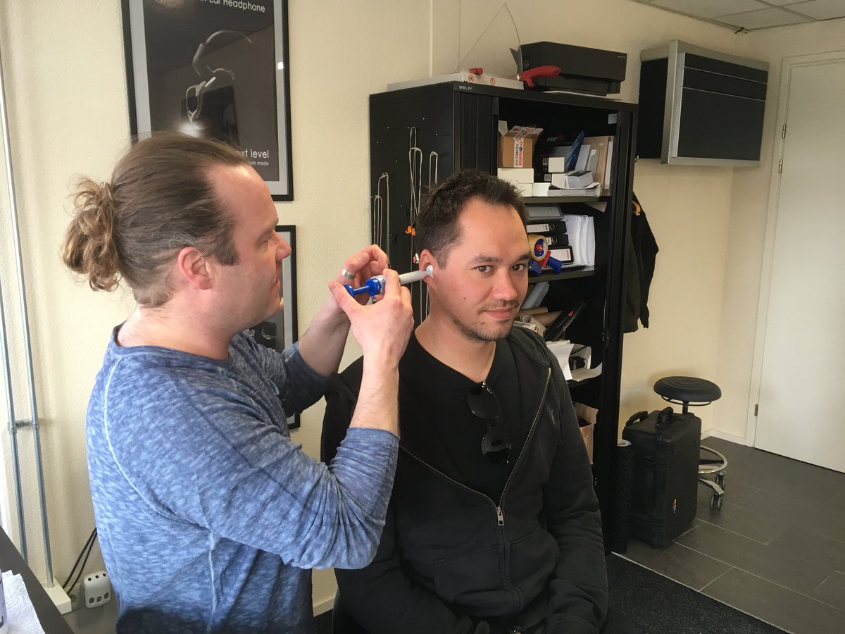 antoineslegacy's tweet photo. Getting some custom in-ear monitors! #antoineslegacy #inears #ears4u https://t.co/pEfqhN424T