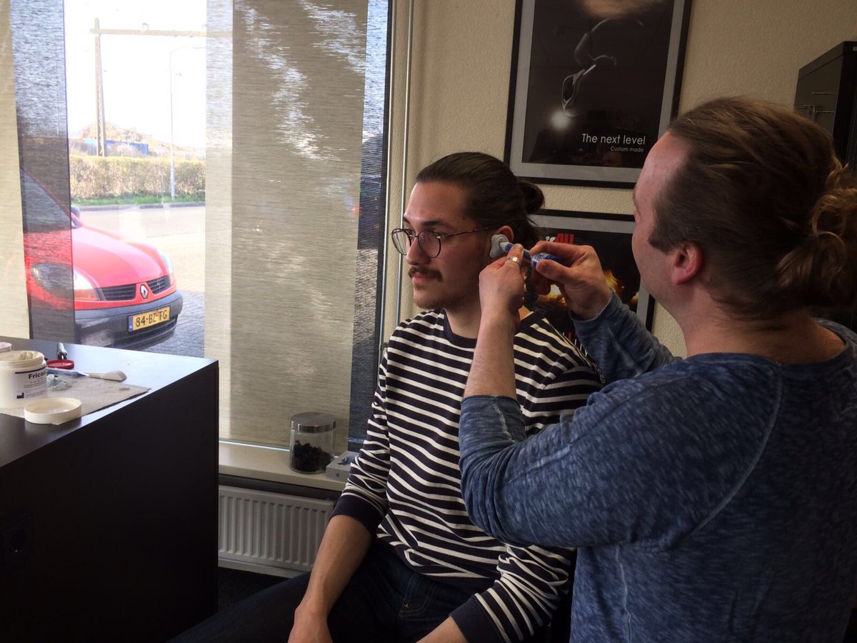 antoineslegacy's tweet photo. Getting some custom in-ear monitors! #antoineslegacy #inears #ears4u https://t.co/pEfqhN424T