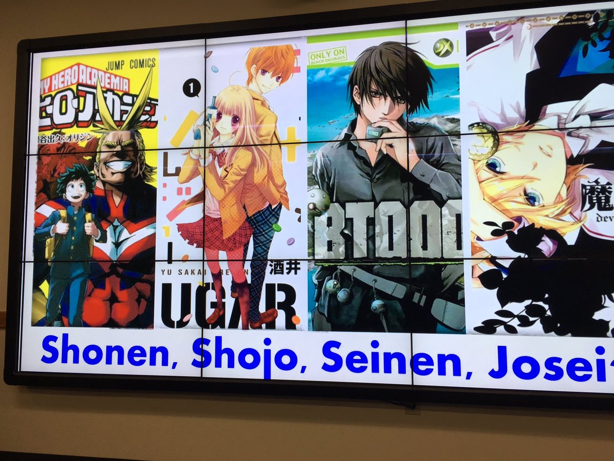 tidalzora's tweet image. Nice to see a comics keynote speaker talking about manga! (EXCELLENT BNHA representation up there!) #imagetech #comicsuf