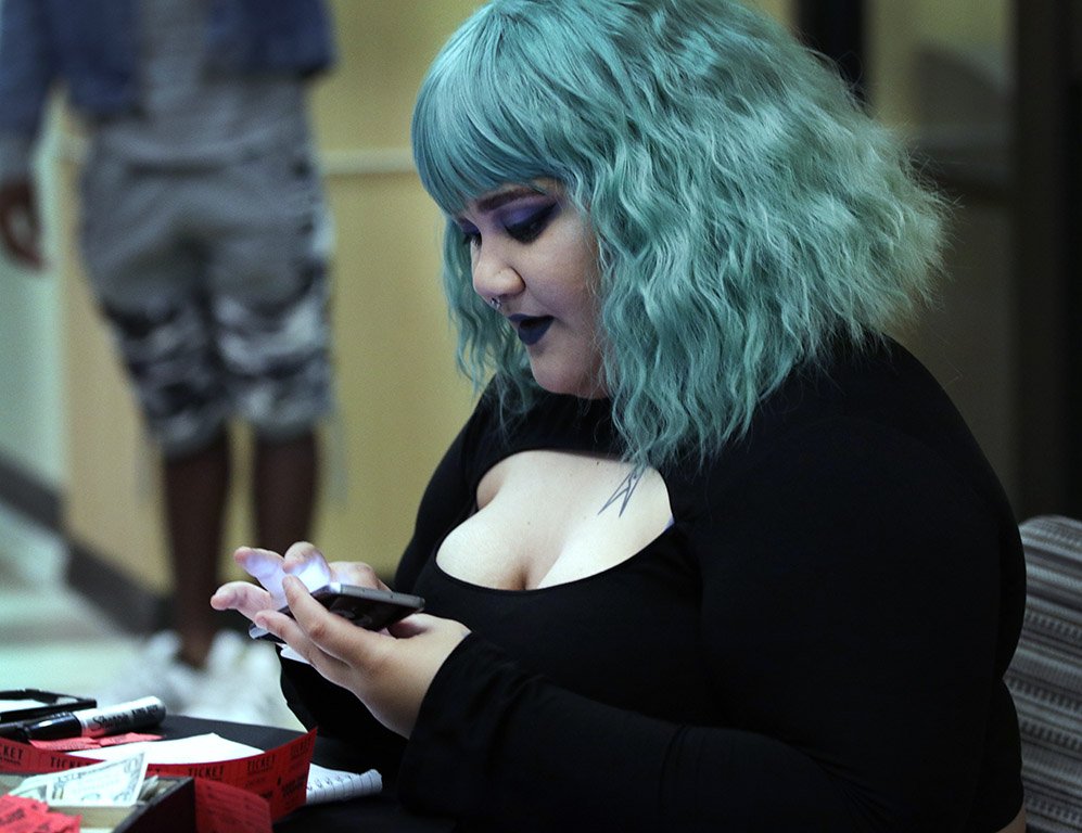 WichitanOnline's tweet photo. Annual drag show continued with great PRIDE after wig snatching, ankle sprain, technical difficulties. @brittnivilandre reports: https://t.co/4mj6c88dub https://t.co/m2TR2tmhSF