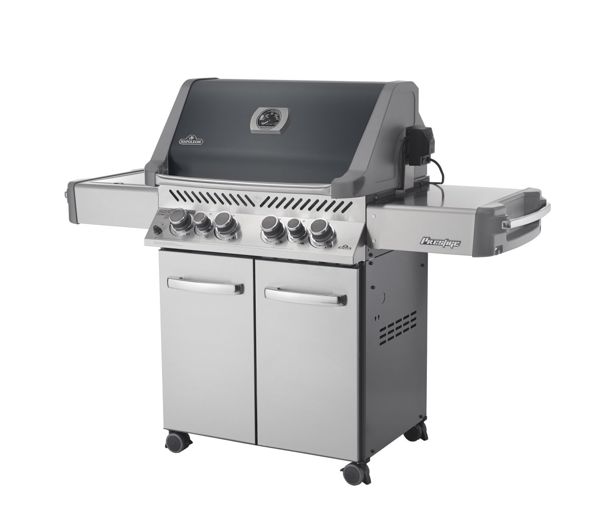 Prestige Series Gas Grills have the total package. Use up to eight different grilling styles, including slow grilling and smoking, and barbecue up to 30 burgers over the main burners. ow.ly/cjzK30jbfP9 #NapoleonGrill