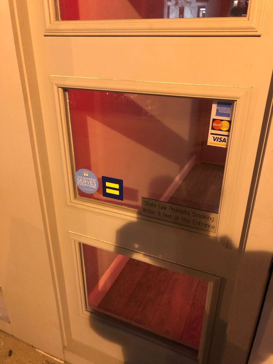 Great meal at Grazie Italiano for the <a href="/thecombineorg/">The Combine</a> speaker thank you dinner last night. Happy to see our #openforservice sticker displayed proudly.