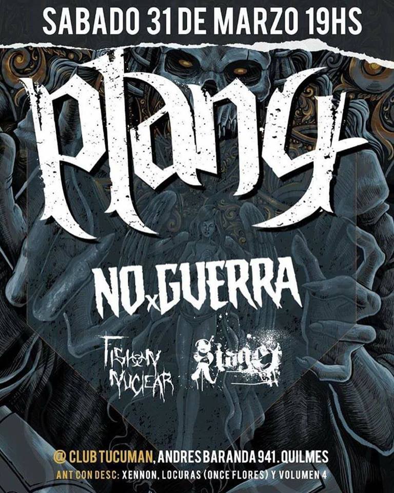 MSComprimir's tweet photo. #Plan4 pasó por el #ClubTucumán de Quilmes con #LlevaTuMenteAlLímite y otros clásicos en una fecha intensa de metal, junto a #FisionNuclear; #Sidget y #NoGuerra. @alanpomian87 te cuenta todos los detalles de la jornada en su crónica exclusiva, acá: https://t.co/yg5r9ZkxTL https://t.co/pa7zruCml1