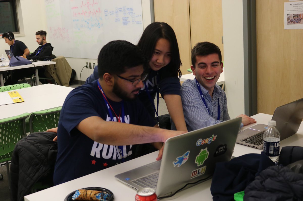 UConnFYP's tweet photo. Times running out - submissions are due in 90 minutes @hackuconn @UCONN_SoE_UG @UConnCCEI @InnovateCT1 #hackuconn2018 #makeuconn https://t.co/xC7WO1beKo