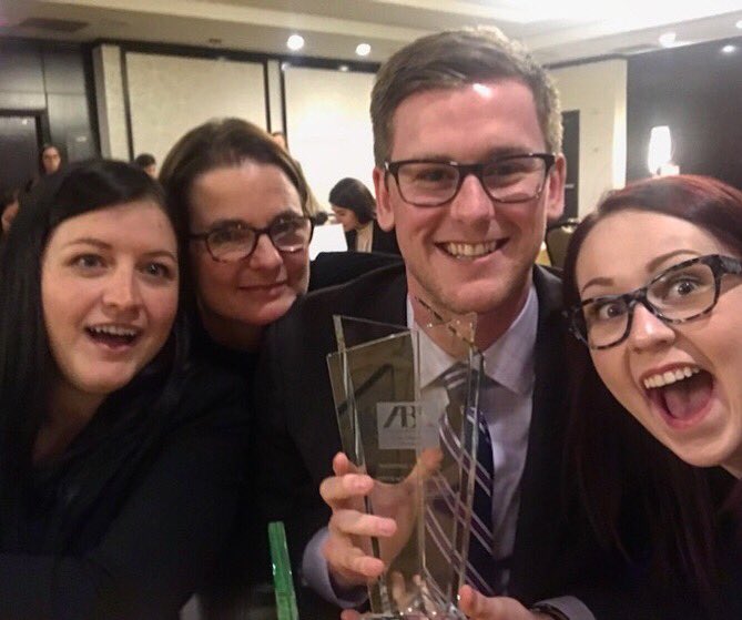 UofOklahomaLaw's tweet photo. 🏆NATIONAL CHAMPIONS! 🏆 #OULaw wins the American Bar Association’s National Appellate Advocacy 40th annual national competition! The team of Jenny Puckett, Hanna Roberts, and Colby Byrd won 1st place out of 182 teams. Congrats also to their coach Prof. Michelle Johnson. #ABANAAC https://t.co/q0qTaLIdMh