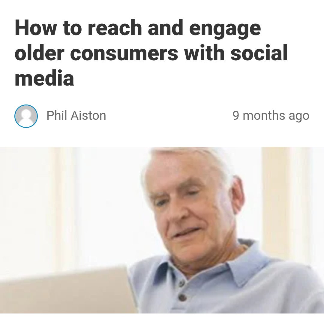 How do you get more PT clients that are in the wealthy and retired 65+ category? Read this to understand how to target them better with online marketing campaigns using social media for better conversions. the-gma.com/older-consumer…
#fitnessmarketing #marketingfitness #marketingtips