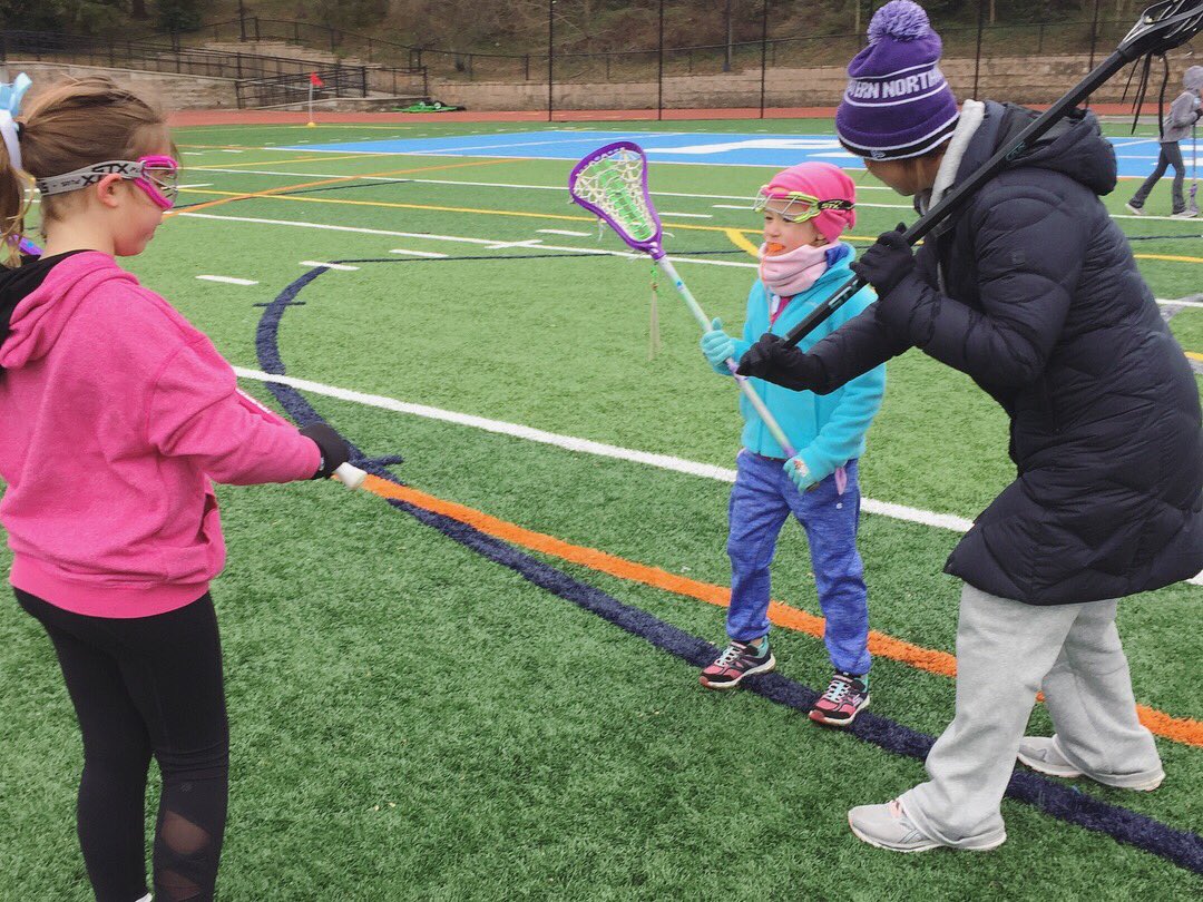 YHSLaxGirls's tweet photo. YHS Youth Clinic this AM! These girls are rockstars! #YHSLAX https://t.co/lTfTCn9vHJ