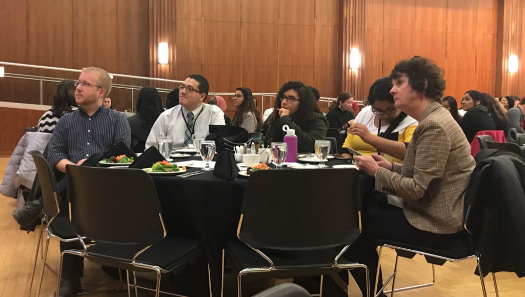 uiowausg's tweet image. Lunch with guest speaker Dr. Adele Lozano! #ImtheFirst