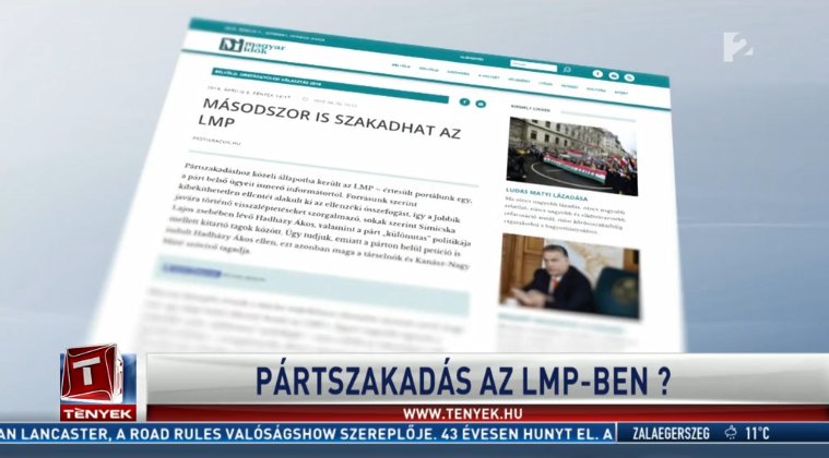 tenyek_tv2's tweet image. Pártszakadás közelébe került az LMP, annyian tiltakoznak Hadházy Ákos ellen a pártban. Vannak, aki Simicska Lajos emberének tartják, ezt egy a belső ügyeket ismerő informátor mondta az egyik hírportálnak.
#tenyek #LMP #pártszakadás #Simicska #informátor

tenyek.hu/politika/25903…
