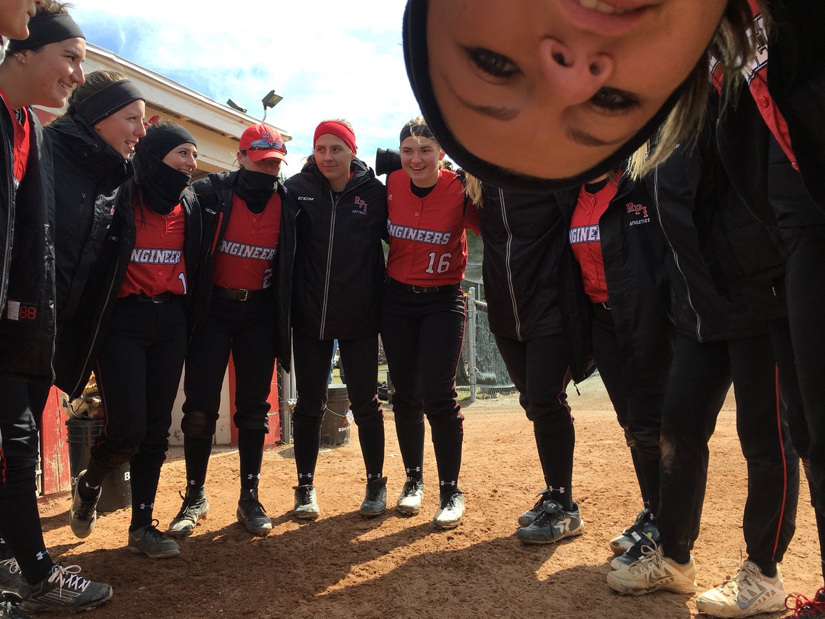 RPI_Softball's tweet photo. Game time! @LLAthletics opener vs Ithaca #LGR #engineeREDstrong https://t.co/r7K3E59TIi