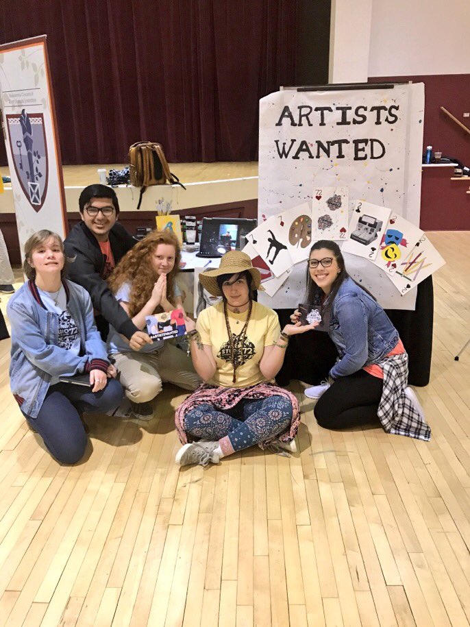 VTStudio72's tweet photo. Do you love and appreciate the arts?? Well if you do, we want you!!Come stop by hokie fest in the Squires Ballroom and check us out! 🎉🎨#ArtistsWanted #Studio72 #LivingtheArts #VT22 https://t.co/UpVoRPRRzT