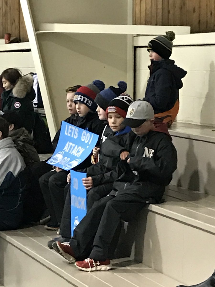 JNTCMORRISON's tweet photo. @East_Coast_Ice  2010 NBICE players cheering on their good friends from the 2010 Attack in Shediac at the #kickoffcup @AndrewsHockey1 https://t.co/gkaXL00vYP