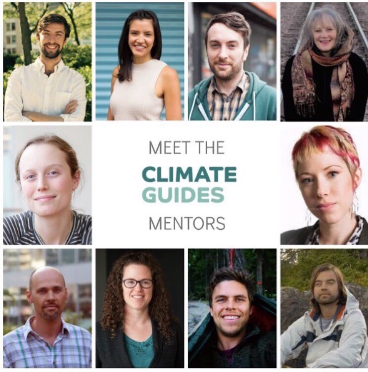 alisonjanecarr's tweet photo. This morning is the first morning of the @Climate_Guides 2018 cohort! Excited to be one of the 10 mentors taking action on climate change! Follow along at #ClimateGuides https://t.co/2WkbdDkZnu