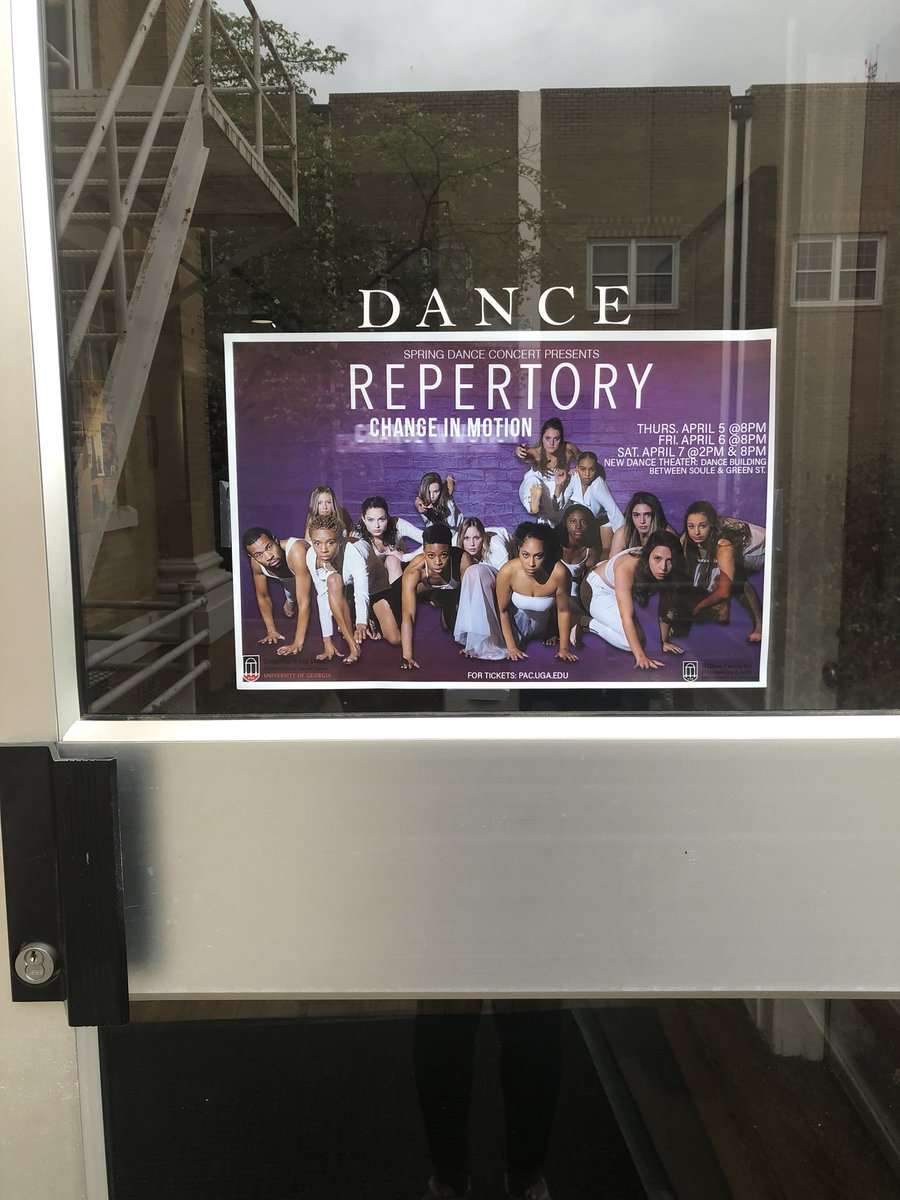 JadaNoelleB's tweet photo. Spring Dance Concert happening right now at University of Georgia’s New Dance Theater #dance #changeinmotion @uga_dance https://t.co/2Pfq6aDGNL