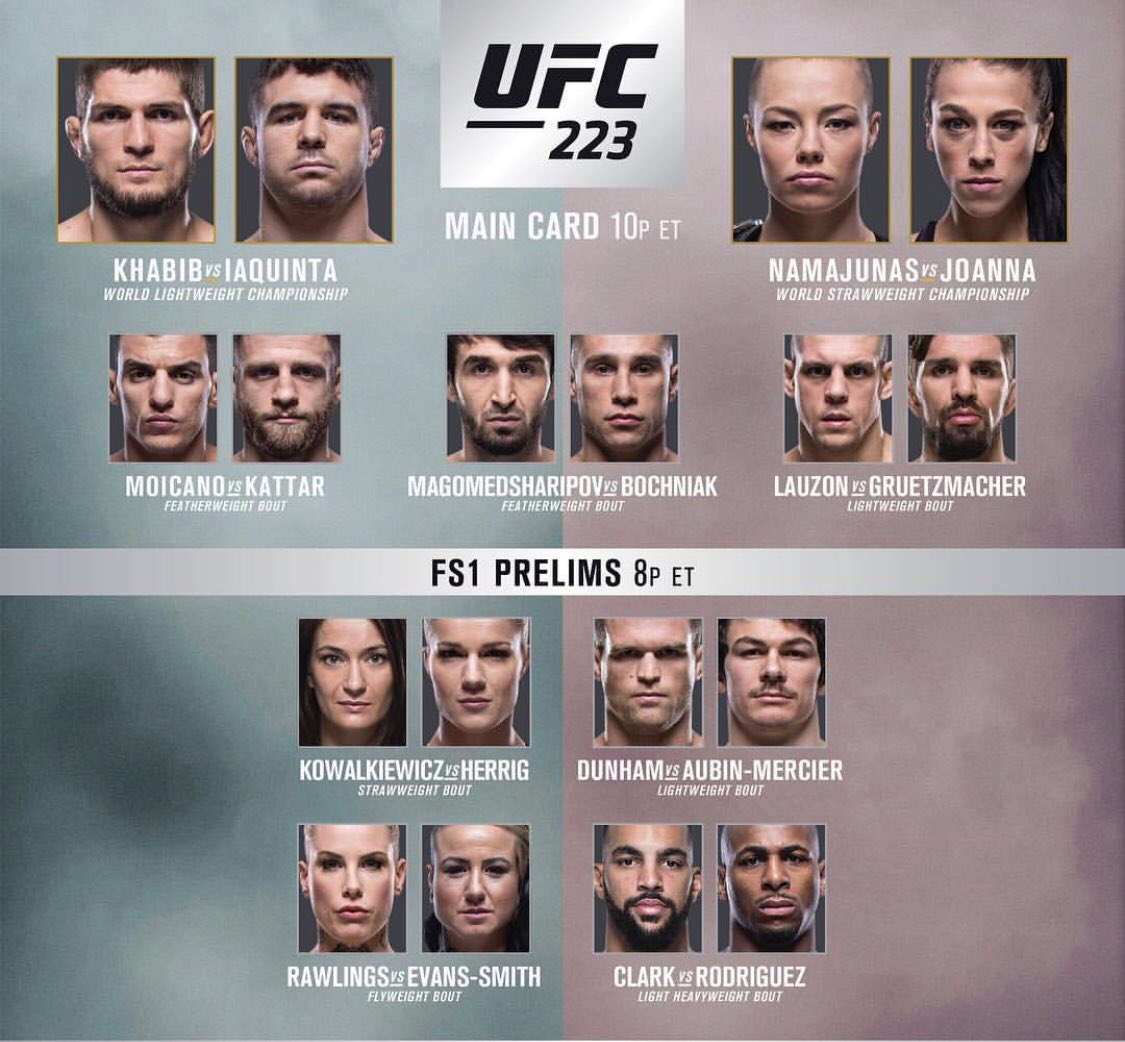 CreeksideCGC's tweet photo. 🥊 #UFC223 #FightNight TONIGHT‼️ #CreeksideCabaret #UFC #JoeHandPromotions https://t.co/uw8K1vKdG4