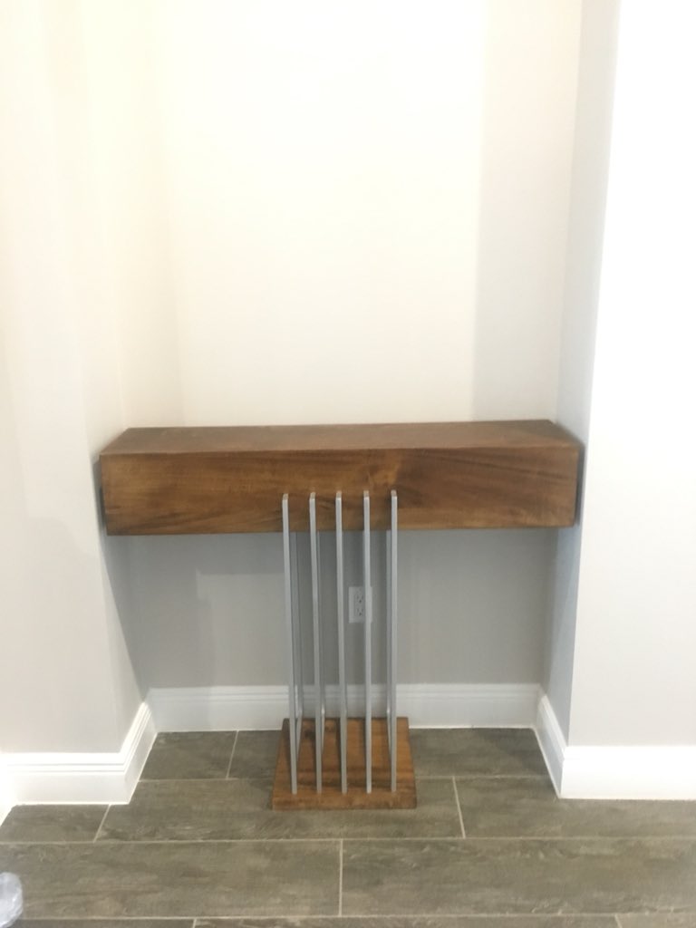 Simplifyimprove's tweet image. Delivered today! #custom #table
Solid wood. #walnut #customfurniture #SouthFlorida #handmade #homeimprovement #homedecor #interiordesign #