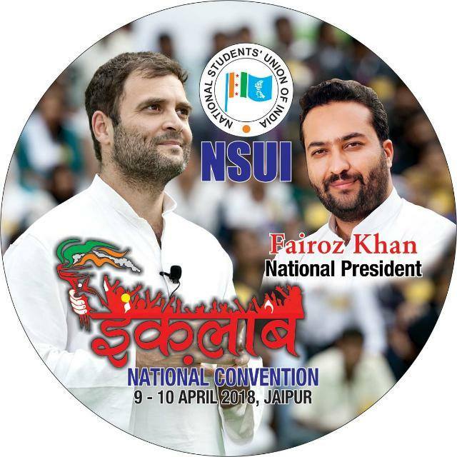 nsuipuchd's tweet photo. #INQUILAB 
join the @nsui student rights convention in Jaipur on 9th and 10th of April 2018.
Youth related issues like
Changes needed in Lyngdoh committee reforms,
Min. Age  of contesting MLA/MP elections, 
unemployment allowances etc. will be raised and discussed.
@Fairoz_JK https://t.co/b7WAKgyYlY