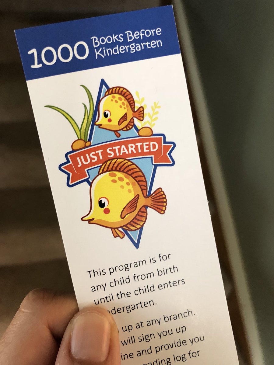 NatashaTynes's tweet photo. Thank you @MCPL_Libraries for this great initiative. Just signed up my six-month-old 👶📚 https://t.co/w0Dn4GHGGP