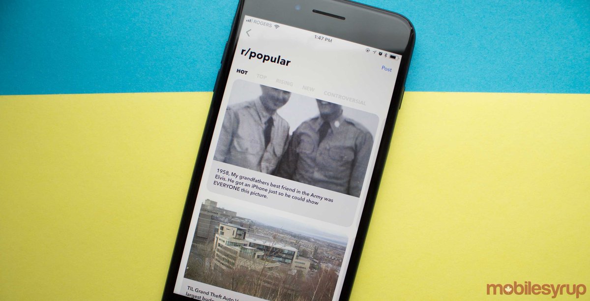 Burst helps break filter bubbles within Reddit [App of the Week] mobilesyrup.com/2018/04/07/red…