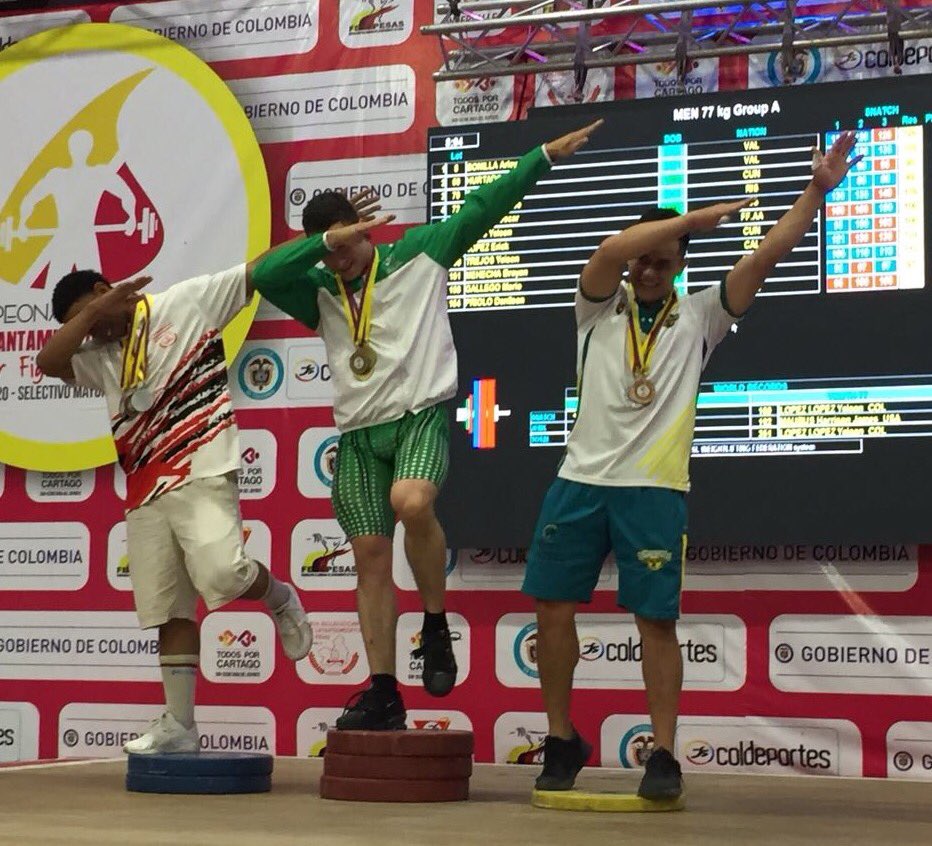 Alcaldiastarosa's tweet photo. #MuchaAtención
El pesista santarrosano Óscar Andrés Garcés, apoyado por la Administración Municipal, se coronó campeón del Campeonato Nacional Juvenil de Pesas en la categoría de los 77 kilogramos

#FelicitacionesCampeón

@HAriasMejia @Coldeportes @cncnoticias @eldiariopereira https://t.co/Pt8zG2lfDA