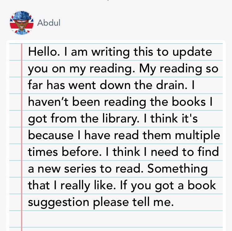 8t10Class's tweet image. If anyone has any recommendations for our year 8 reader please go to our class blog #comments4kids #studentswhoblog #kidblog   app.seesaw.me/pages/shared_i…