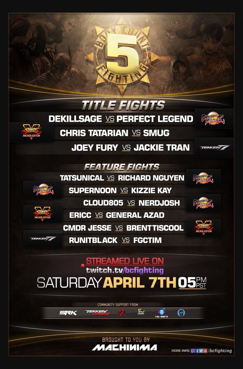 cmdrjesse's tweet photo. Todayโs the day! #BCF5 going down at 5pm pt. Playing against the homie @brenttiscool in a ft3. Check it out! https://t.co/Gr7FfATuJb https://t.co/tC7gaZ5ijV