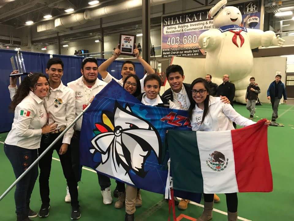 Aztech4775's tweet image. ¡Nos vamos al mundiaaaal!
Ganamos el #EngineeringInspirationAward que nos da pase al mundial en este reto #FIRSTPOWERUP 
Gracias a todos nuestos patrocinadores que hacen esto posible 💪
¡Nos vemos en #Houston! 🇺🇸🇲🇽