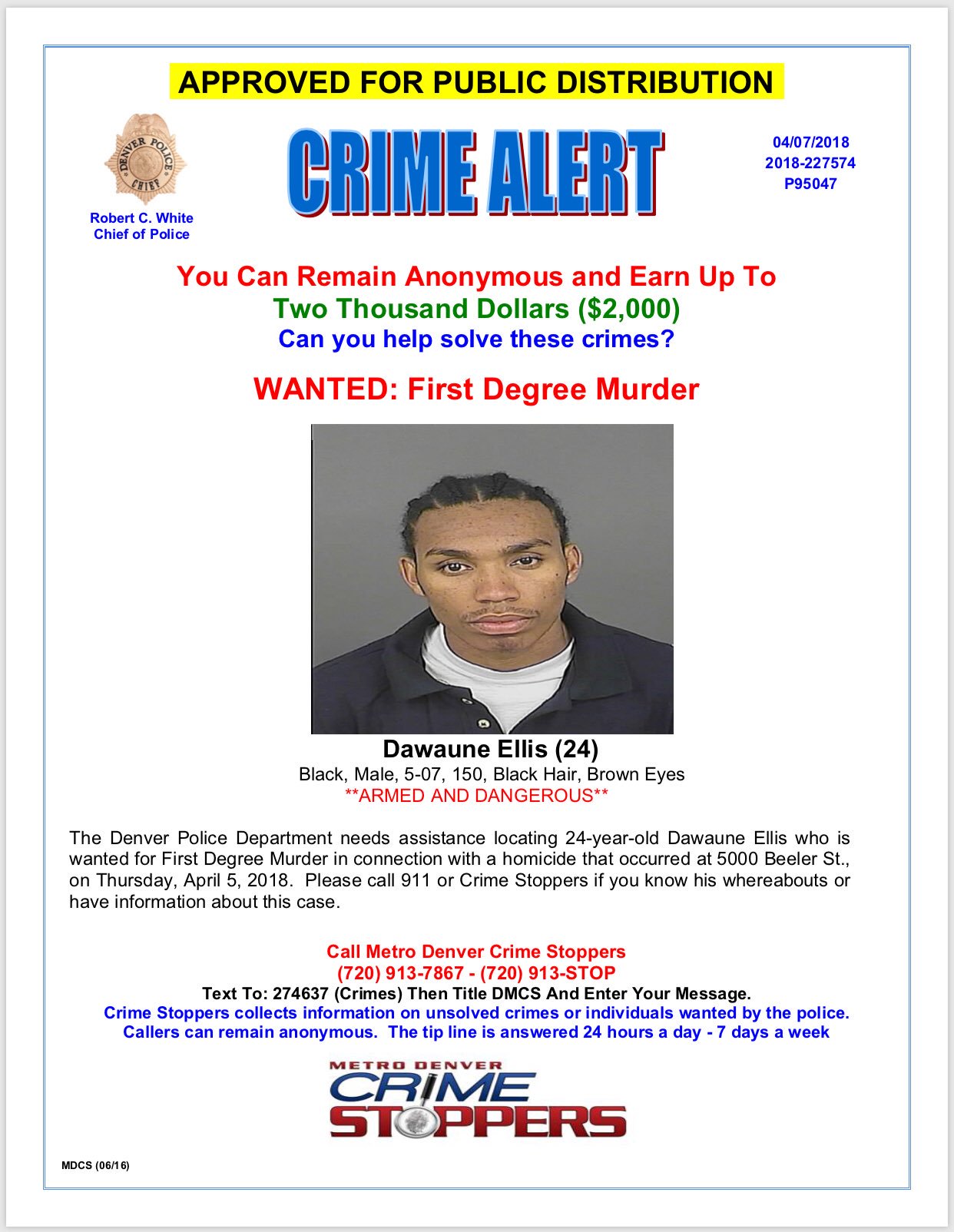 Embdenver Police Department Records 35 - 174z4o2