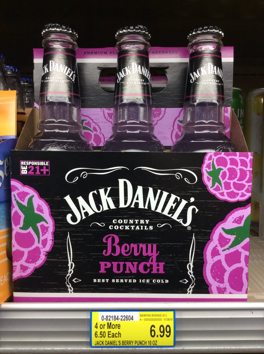 Woodmans Food Market On Twitter New Arrival Jack Daniel S Berry Punch Country Cocktail 6 99 Per Six Pack