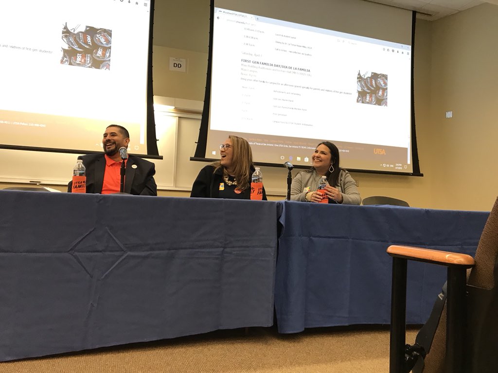 ELHR77's tweet image. Thank you @UTSA for inviting me to be a parent panelist of a first generation student! @UTSAStudents @UTSAFamily #FirstGenUTSA #FirstGenOrgullo #OrgulloUTSA #UTSAMom
