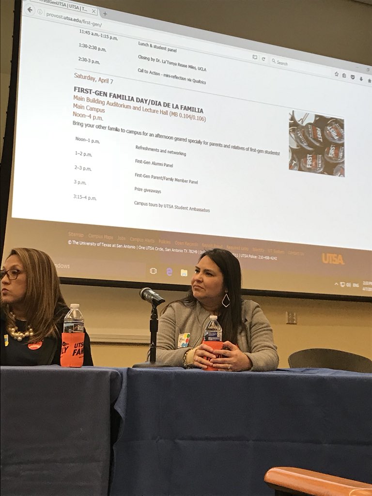 ELHR77's tweet image. Thank you @UTSA for inviting me to be a parent panelist of a first generation student! @UTSAStudents @UTSAFamily #FirstGenUTSA #FirstGenOrgullo #OrgulloUTSA #UTSAMom