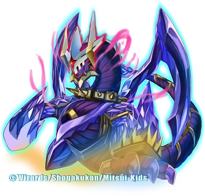 好評発売中！デュエマ4巻に、8が描いた「DG～裁キの刻～」カードが