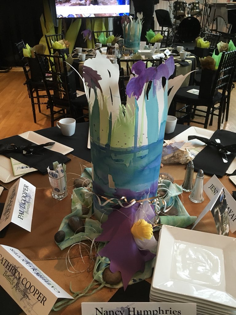 DukeSaysSold's tweet photo. An artfully appointed room and frameable centerpieces set the stage for #FOFA Gala @BrevardCollege https://t.co/p60JMRAOoC